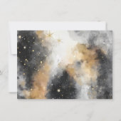 Elégant Aquarelle Arbre Multi Photo Carte de Noël (Dos)