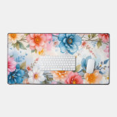 Elégant aquarelle Floral Patten design (Clavier et souris)