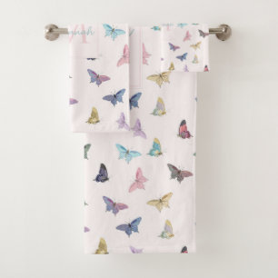 Elégant Aquarelle Papillons Belle Conception