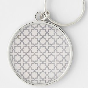 Elegant Arabesk Ornament Sleutelhanger