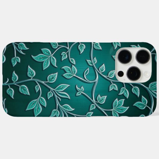 Elegant Arabesque Islamic Vine Pattern Case-Mate iPhone Case (Achterkant (horizontaal))