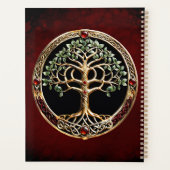 Élégant arbre noble de vie avec noeud celtique. (Dos)