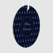 Élégant Arbres de Noël Bleus et étoiles (devant)