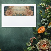 Elegant Arch Art Nouveau Vrijgezellenfeest Etiket