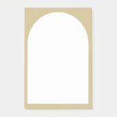 Elegant Arch Sticky Notes (Voorkant)