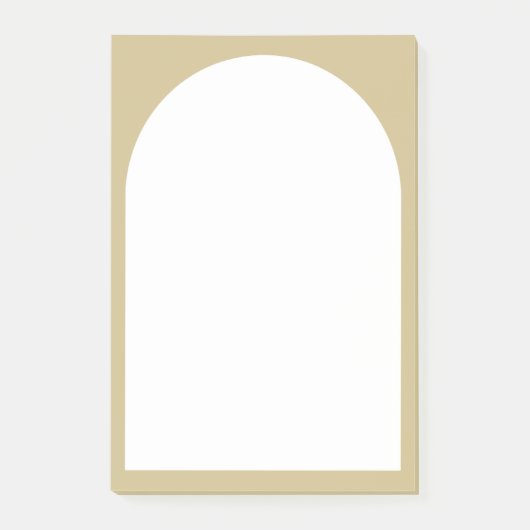 Elegant Arch Sticky Notes (Voorkant)