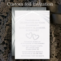 Elegant Arch Unique Heart 60ste bruiloft Jubileum