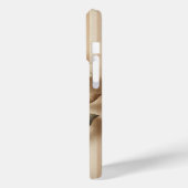 Elegant Architectural Botanical Phone Case - Beige (Achterkant / Links)