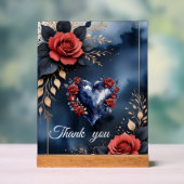 Élégant arrangement rose avec feuillage doré (Neutre)