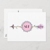 Elegant Arrow Briefkaart (Voorkant / Achterkant)