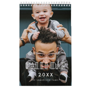 Elegant art deco 2023 foto kalender