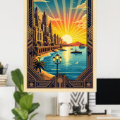 Elégant Art Déco bord de mer (Bureau à domicile)