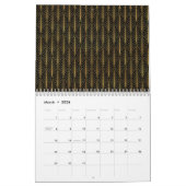 Elegant Art Deco Custom Kalender (Mar 2026)