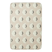 Elegant  Art Deco Flowers uit 1920 Badmat (Voorkant Verticaal)