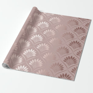 Elegant art deco goudrooster cadeaupapier