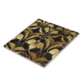 Elegant art deco patroon tegeltje (Zijkant)