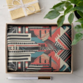 Elegant Art Deco patroon Tissuepapier (Geschenk)
