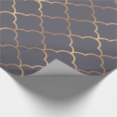 Elegant Art Deco Pattern. Cadeaupapier (Hoek)