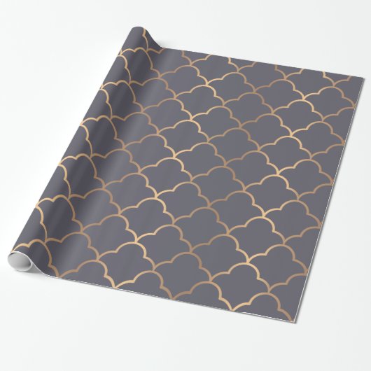 Elegant Art Deco Pattern. Cadeaupapier (Uitgerold)