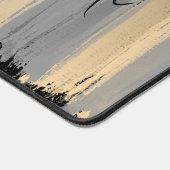 Elégant Art Moderne Taupe Silver Grey Luxe Classy (Coin)