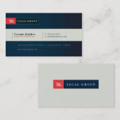 Elegant Attorney Visitekaartje (Voorkant / Achterkant)