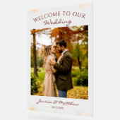 Elégant automne aquarelle photo Bienvenue (Angle)