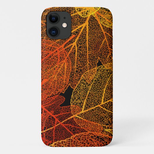 Elegant Autumn Leaves Case-Mate iPhone Case (Achterkant)