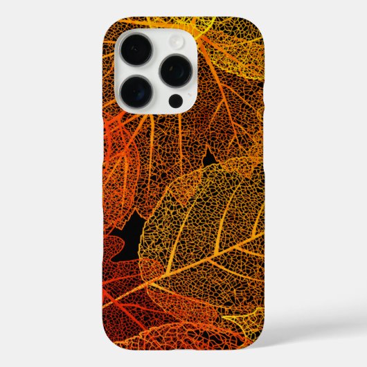 Elegant Autumn Leaves Case-Mate iPhone Case (Achterkant)