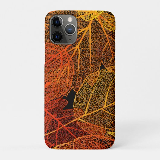 Elegant Autumn Leaves Case-Mate iPhone Case (Achterkant)
