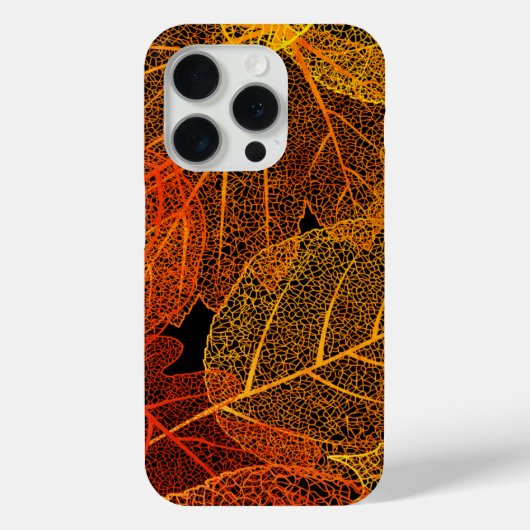 Elegant Autumn Leaves Case-Mate iPhone Case (Achterkant)