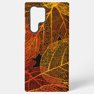 Elegant Autumn Leaves Samsung Galaxy Hoesje
