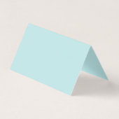 Elegant Baby Blue 3 Foto Collage Hartelijk dank Kaart (Achterkant)