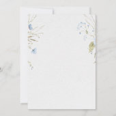 Elegant Baby Girl Baptism Invitation (Dos)