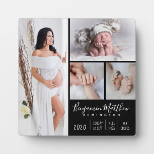 Elegant Baby Photo Family Keepomwille Fotoplaat