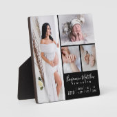 Elegant Baby Photo Family Keepomwille Fotoplaat (Voorkant)