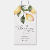 Elegant baby shower cadeau labels cadeaulabel (Voorkant)