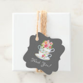 Élégant Baby shower de thé Favoriser étiquette cad (En situation)