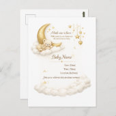 Elegant Baby Shower Invitation (Devant / Derrière)