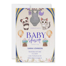 Elegant Baby Shower Invitation | Modern Minimalist