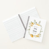 Elégant Baby shower Liste cadeaux Carnet (Intérieur)