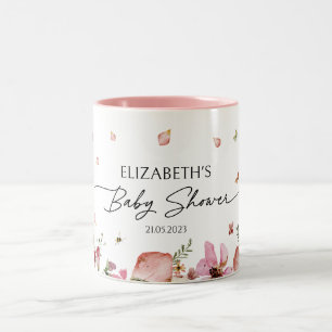 Élégant Baby shower Personnalisable Favorise Mugs