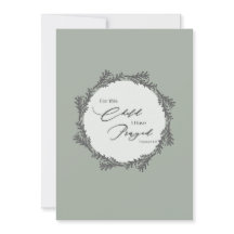 Elegant Baby shower Uitnodiging - 1 Samuel 1:27