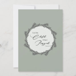 Elegant Baby shower Uitnodiging - 1 Samuel 1:27