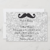 Elegant Bachelor Party nodigt Tuxedo uit Kaart (Achterkant)