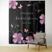 Elegant Baho Hij geeft me vlinders Vrijgezellenfee Wandkleed (In situ)