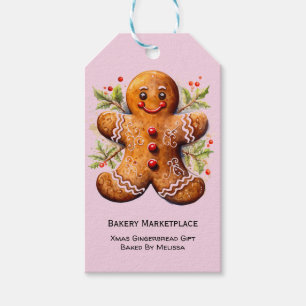 Elegant Bakkerij Product Xmas Promo Hang Label Cadeaulabel