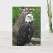 Elegant Bald Eagle Kaart (Voorkant)