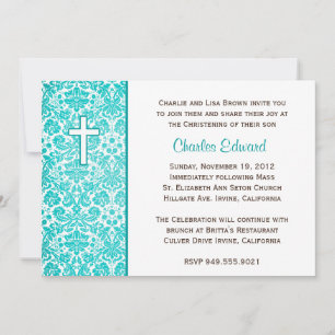 Elegant Baptism Invitation