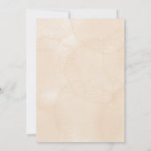 Elegant baptism invitation featuring floral accent (Dos)