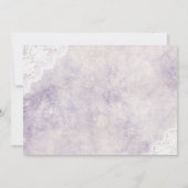 Elegant Baptism Religious event aangepaste foto Ui Kaart (Achterkant)